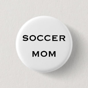 Macaron Rond 2,50 Cm Cadeaux de Maman pour la Fête de la Maman Football