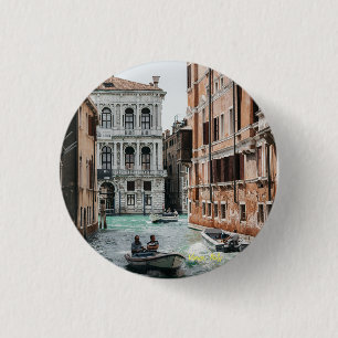 Macaron Rond 2,50 Cm Canal de bateau de Venise