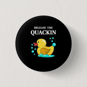 Macaron Rond 2,50 Cm Canard - Relâchez Le Quackin