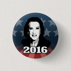 MACARON ROND 2,50 CM CANDIDATE 2016 DE CARLY FIORINA