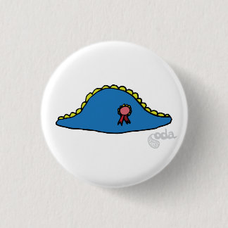 Macaron Rond 2,50 Cm CASQUETTE ! Pin de 1 ¼"