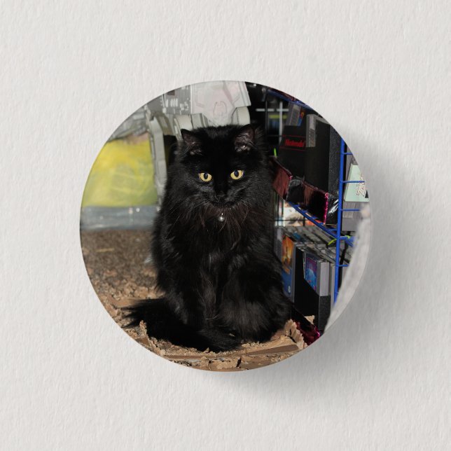Macaron Rond 2,50 Cm Cat (Devant)