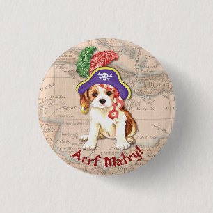 Macaron Rond 2,50 Cm Cavalier Pirate
