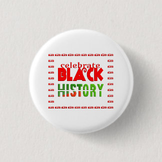 MACARON ROND 2,50 CM CELEBRATE BLACK HISTORY