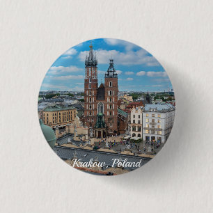 Macaron Rond 2,50 Cm Centre-ville de Cracovie d'en haut en Pologne