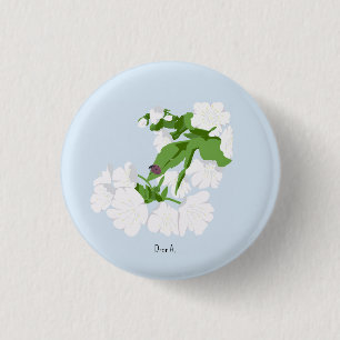Macaron Rond 2,50 Cm Cerisier en fleur 