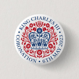 Macaron Rond 2,50 Cm Charles III Coronation