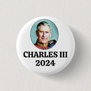 Macaron Rond 2,50 Cm Charles III en 2024