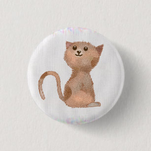 Macaron Rond 2,50 Cm Chaton