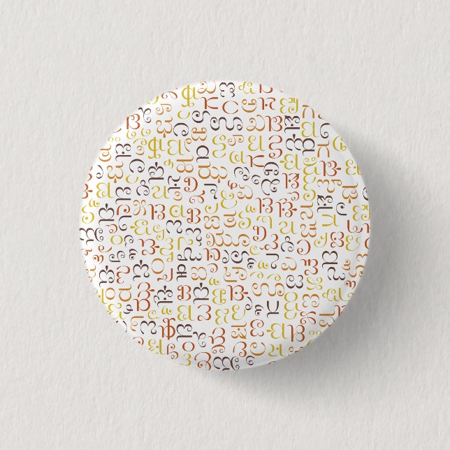 Macaron Rond 2,50 Cm Cherokee (Devant)