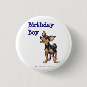 Macaron Rond 2,50 Cm Chihuahua Party Center