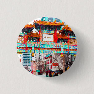 Macaron Rond 2,50 Cm Chinatown à Washington DC. USA