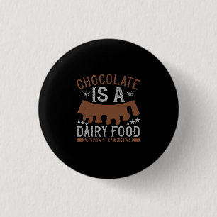 Macaron Rond 2,50 Cm Chocolate Is A Dairy Food Nanny Piggins