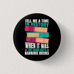 Macaron Rond 2,50 Cm Citation de livres interdits 