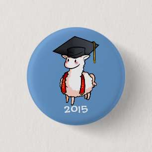 Macaron Rond 2,50 Cm Classe du bouton 2015 de lama