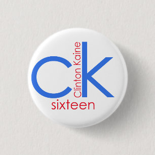 Macaron Rond 2,50 Cm Clinton Kaine 2016