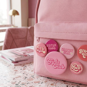 Macaron Rond 2,50 Cm Club de filles