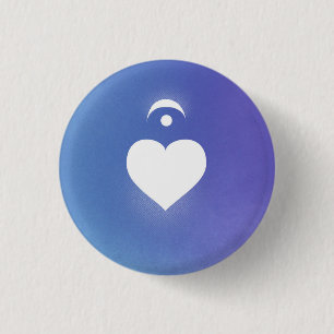 Macaron Rond 2,50 Cm Coeur Musique Notation Amour Langue : Fermata