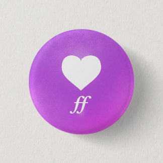 Macaron Rond 2,50 Cm Coeur Musique Notation Amour Langue : Fortissimo