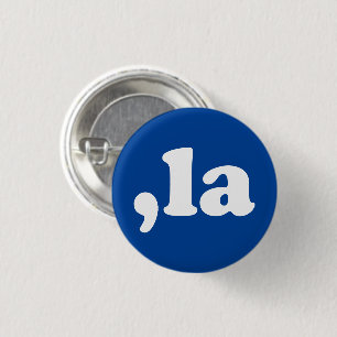 Macaron Rond 2,50 Cm Comma La kamala prononciation typographie bleu
