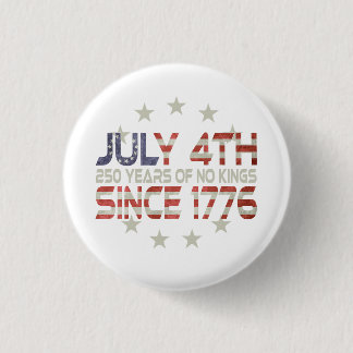 Macaron Rond 2,50 Cm Commemorate Our Nations 250th July 4th Button