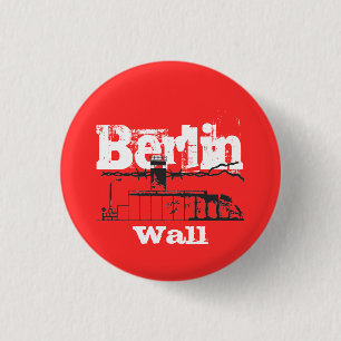 Macaron Rond 2,50 Cm Conception du mur de Berlin