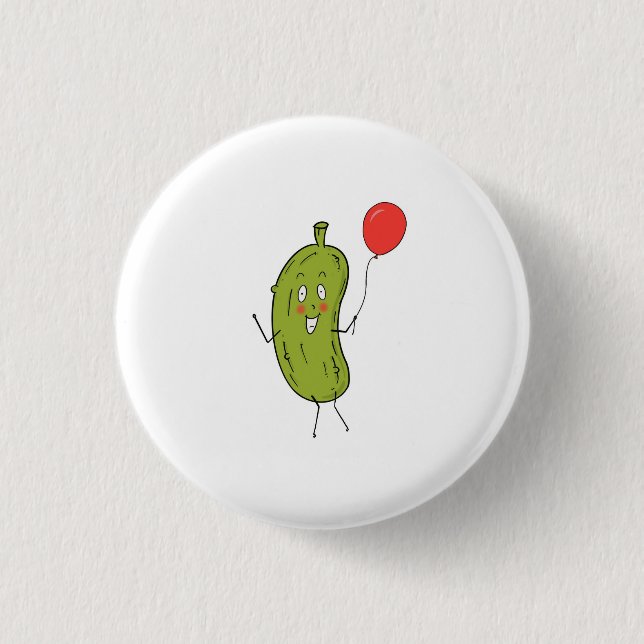 Macaron Rond 2,50 Cm Concombre vert coupé (Devant)