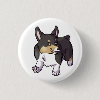 Macaron Rond 2,50 Cm Corgi de Pembroke