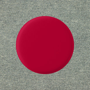 Macaron Rond 2,50 Cm Couleur solide crème Crimson