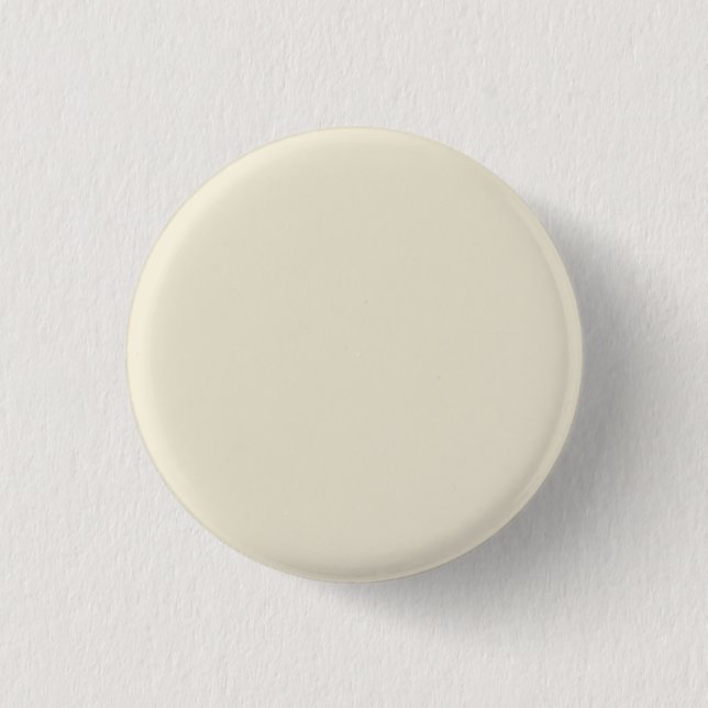Macaron Rond 2,50 Cm Couleur solide Eggshell (Devant)