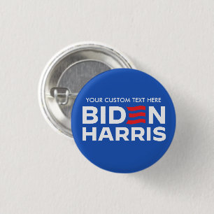 Macaron Rond 2,50 Cm Créez votre propre Biden Harris 2024
