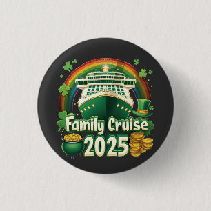 Macaron Rond 2,50 Cm Croisière en famille 2025 St. Patrick’s Matching L