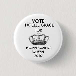 Macaron Rond 2,50 Cm crownprincess-graphicsfairy006, VOTE, NOELLE GR…