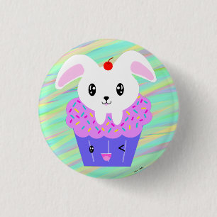 Macaron Rond 2,50 Cm Cupcake Cute Kawaii Pastel Rainbow