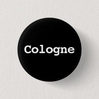 Macaron Rond 2,50 Cm Customisable Cologne Typography
