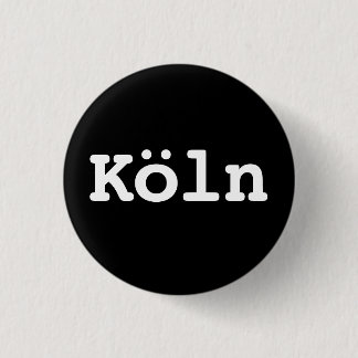 Macaron Rond 2,50 Cm Customisable Köln Typography