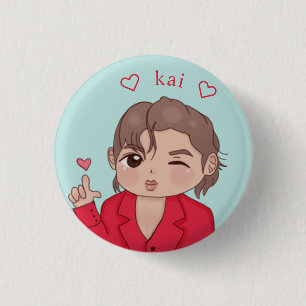 Macaron Rond 2,50 Cm Cute Ado Kpop Exo Kai