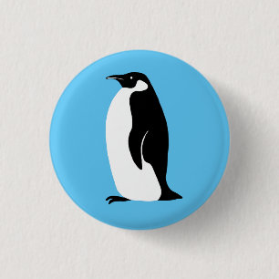 Macaron Rond 2,50 Cm Cute Penguin