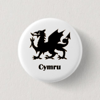 Macaron Rond 2,50 Cm Cymru, Wales pin