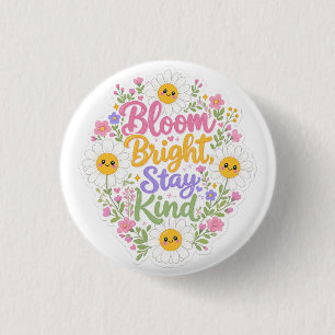 Macaron Rond 2,50 Cm Daisy : Fleurir brillant, rester gentil