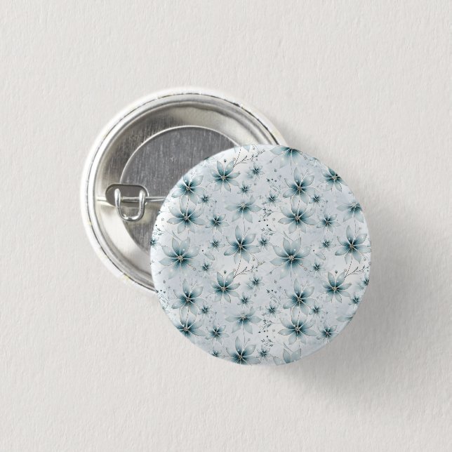 Macaron Rond 2,50 Cm Décor de l'événement hivernal (Devant & derrière)
