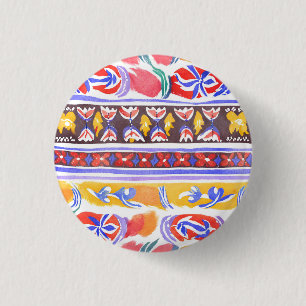 Macaron Rond 2,50 Cm décoration traditionnelle roumaine