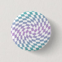 Dégradé Ombre Bleu Lilac À damiers Chèque dépoli