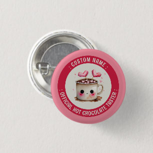 Macaron Rond 2,50 Cm Dégustation officielle de chocolat chaud