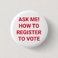 Demandez-moi comment vous inscrire pour voter roug