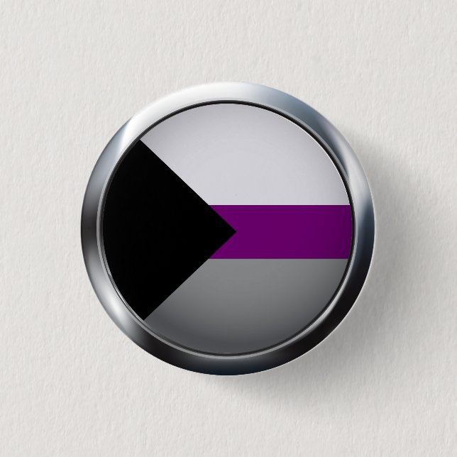 Macaron Rond 2,50 Cm Demisexuel (Devant)