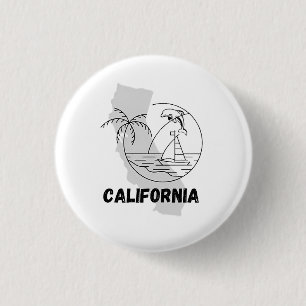 Macaron Rond 2,50 Cm Design CALIFORNIE USA