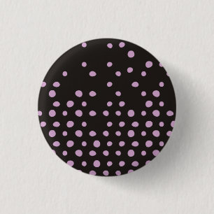 Macaron Rond 2,50 Cm Destruction de point de polka