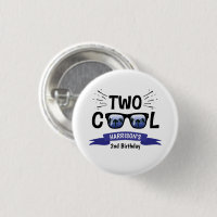 Deux garçons Cool 2e anniversaire