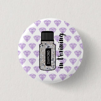 Macaron Rond 2,50 Cm Diamant dans le bouton de formation